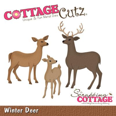 Scrapping Cottage Cutz - Winter Deer