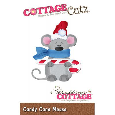 Scrapping Cottage Cutz - Candy Cane Mouse