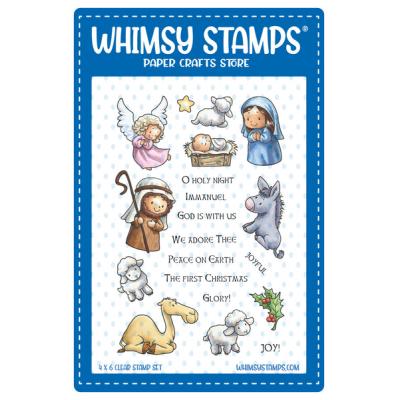 Whimsy Stamps Stempel - Nativity