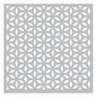 My Favorite Things Stencil - Tiled Stars