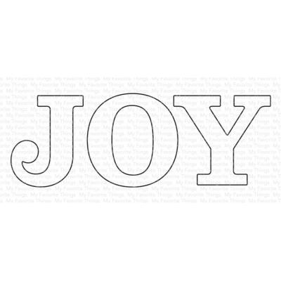 My Favorite Things Die-Namics - Joy