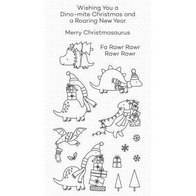 My Favorite Things Stempel - Christmas Party Dinos