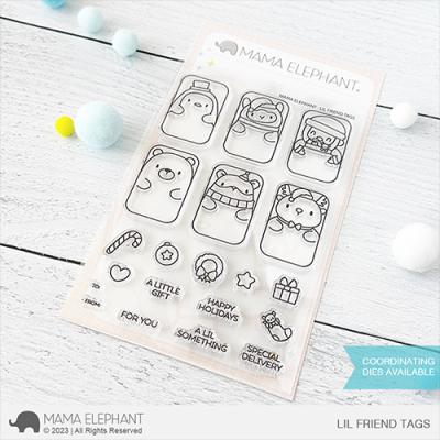 Mama Elephant Stempel - Lil Friend Tags