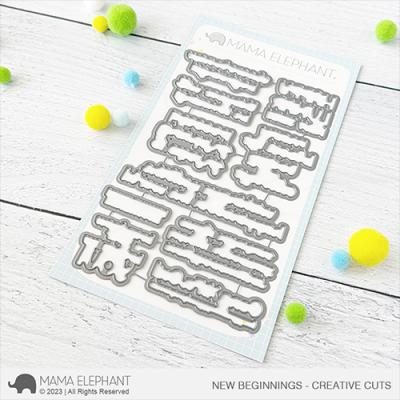 Mama Elephant Creative Cuts - New Beginnings