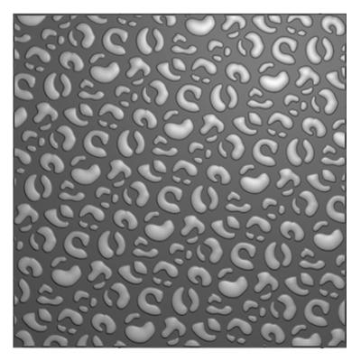 Nellie's Choice 3D Embossing Folder - Leopard