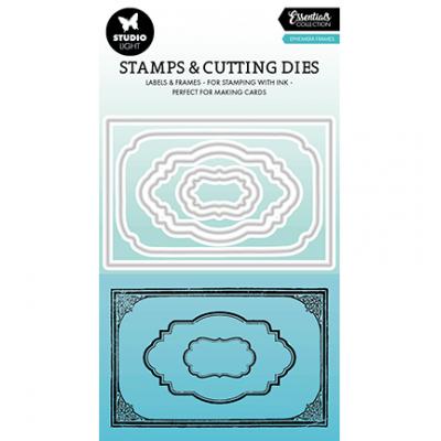 StudioLight Cutting Dies Essentials - Ephemera Frames