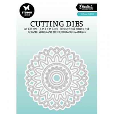 StudioLight Cutting Dies Essentials - Floral Circle