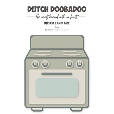 Dutch DooBaDoo Stencil - Ofen