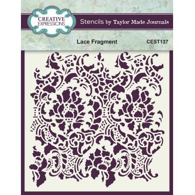Creative Expressions Stencil - Lace Fragment