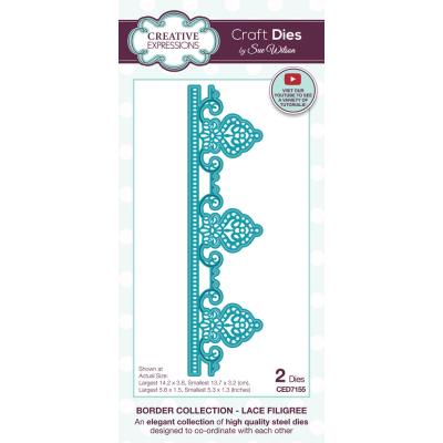 Creative Expressions Craft Die - Lace Filigree