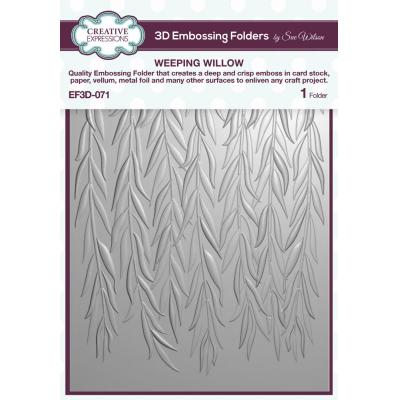 Creative Expressions 3D Embossing Folder - Weeping Willow