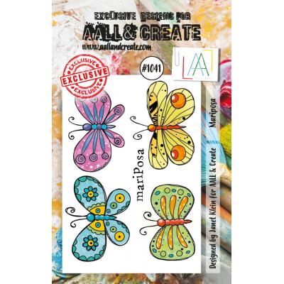 Aall and Create Stempel - Mariposa