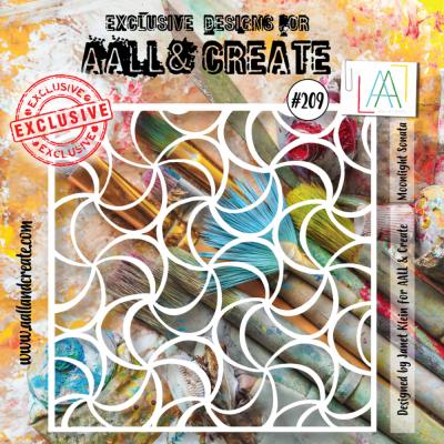 Aall and Create Stencil - Moonlight Sonata