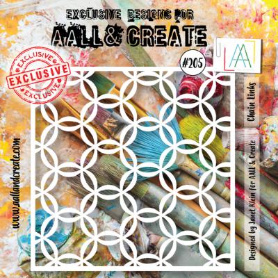 Aall and Create Stencil - Chain Links
