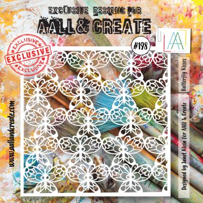 Aall and Create Stencil - Butterfly Kisses