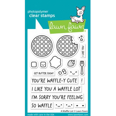 Lawn Fawn Stempel - A Waffle Lot