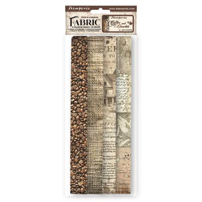 Stamperia Coffee and Chocolate - Fabric Sheets