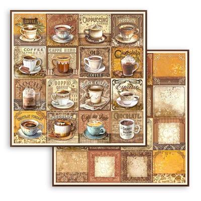 Stamperia Coffee and Chocolate - Tags with Cups