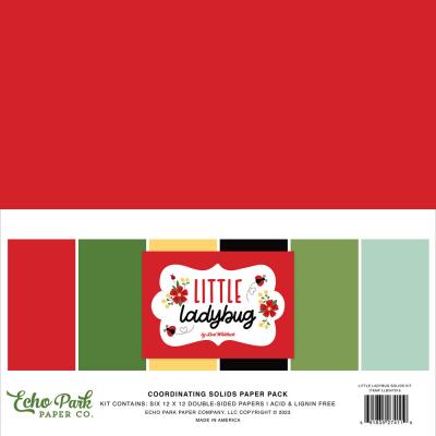 Echo Park Little Ladybug - Coordinating Solids