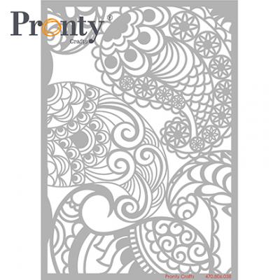 Pronty Stencil - Paisley