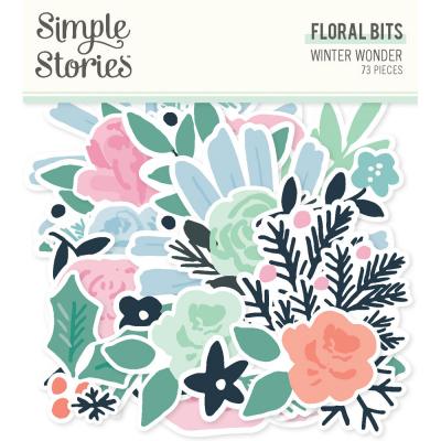 Simple Stories Winter Wonder - Floral Bits