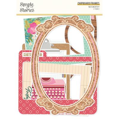 Simple Stories Noteworthy - Chipboard Frames