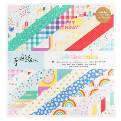 American Crafts Pebbles All the Cake - Paper Pad