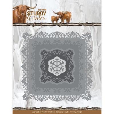 Find It Trading Cutting Dies - Winter Square