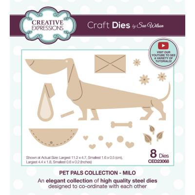 Creative Expressions Craft Die - Pet Pals Milo