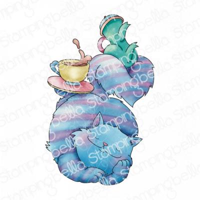 Stamping Bella Stempel - Tiny Townie Wonderland Cheshire Cat