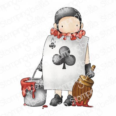 Stamping Bella Stempel - Tiny Townie Wonderland Playing Card Painting