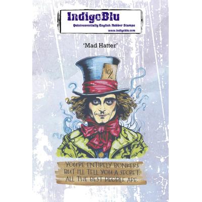 IndigoBlu Rubber Stamps - Mad Hatter