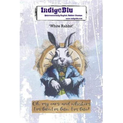 IndigoBlu Rubber Stamps - White Rabbit