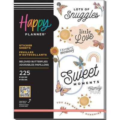Happy Planner Large Sticker Value Pack - Beloved Butterflies