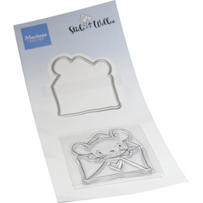 Marianne Design Stempel - Hello Mouse