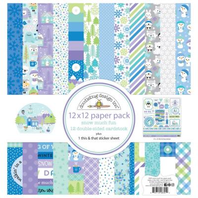 Doodlebug Snow Much Fun - Paper Pack