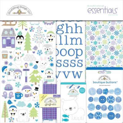 Doodlebug Snow Much Fun - Essentials Page Kit