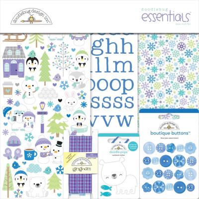 Doodlebug Snow Much Fun - Essentials Page Kit
