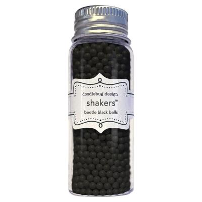 Doodlebug Shakers - Beetle Black Balls