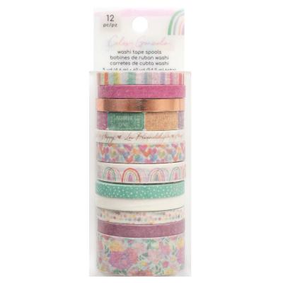 American Crafts Celes Gonzalo Rainbow Avenue - Washi Tape Spools