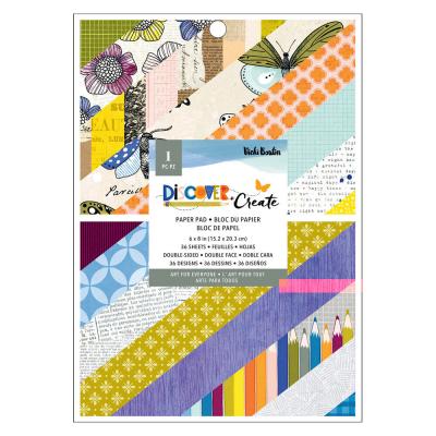 American Crafts Vicki Boutin Discover + Create -  Paper Pad