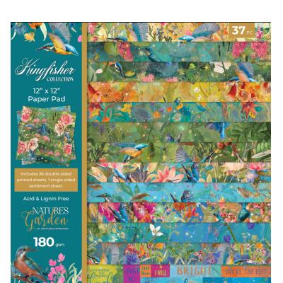 Crafter's Companion Kingfisher Collection - Paper Pad