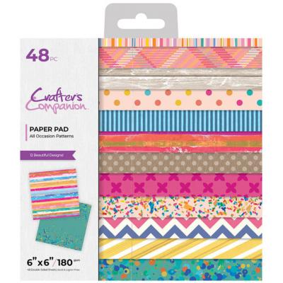 Crafter's Companion Paper Pad - All Occasion Patterns