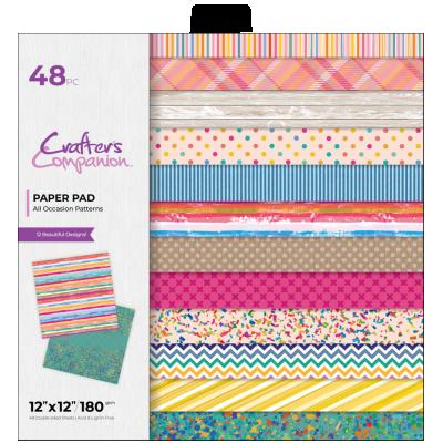 Crafter's Companion Paper Pad - All Occasion Patterns