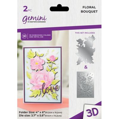 Gemini Embossingfolder - Floral Bouquet