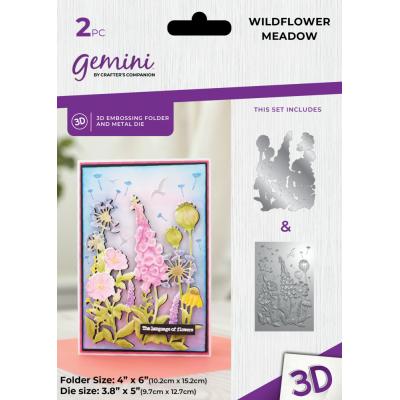 Gemini Embossingfolder - Wildflower Meadow