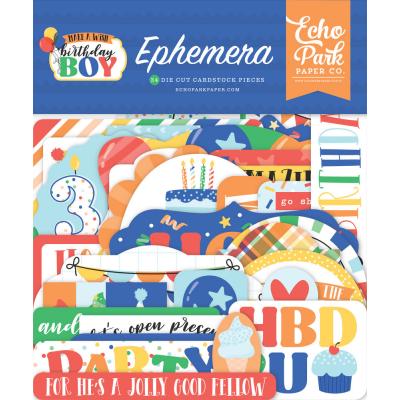 Echo Park Make a Wish Birthday Boy - Ephemera