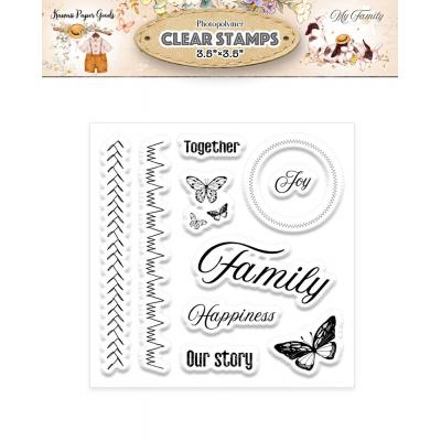 Asuka Studios Memory Place My Family - Stempel