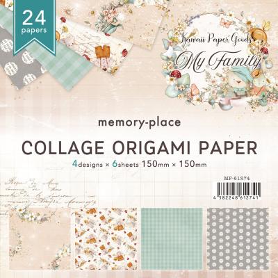 Asuka Studios Memory Place My Family - Collage Origami Paper