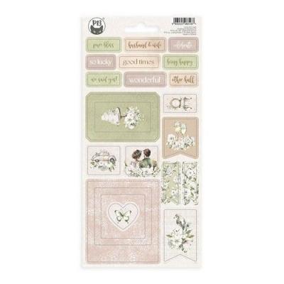 Piatek13 Love and Lace - Chipboard Sticker